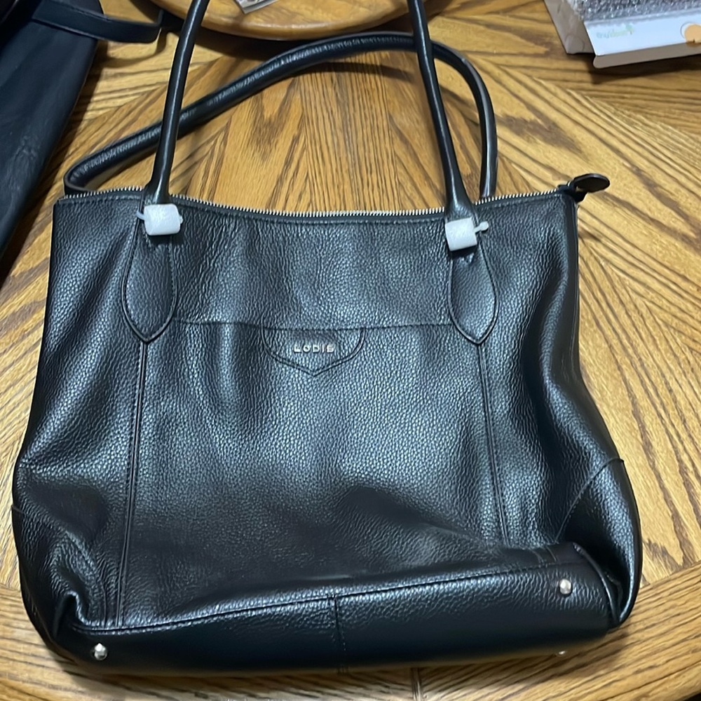Large black purse